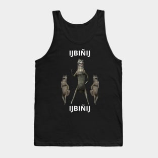 ijbiñij wolf dancing meme 3d animation group Tank Top